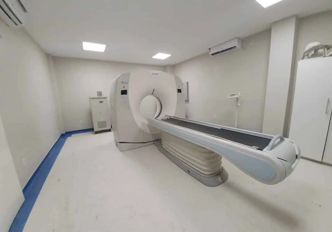 Equipamento de tomografia da iMais Saúde